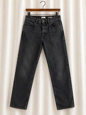 Closed Men’s 36 Black‎ Wash Tapered Jeans Made in Italy